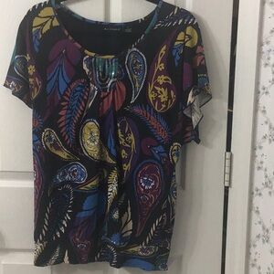 Paisley themed Bay Studio small top.